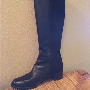 Tahari Black knee boots